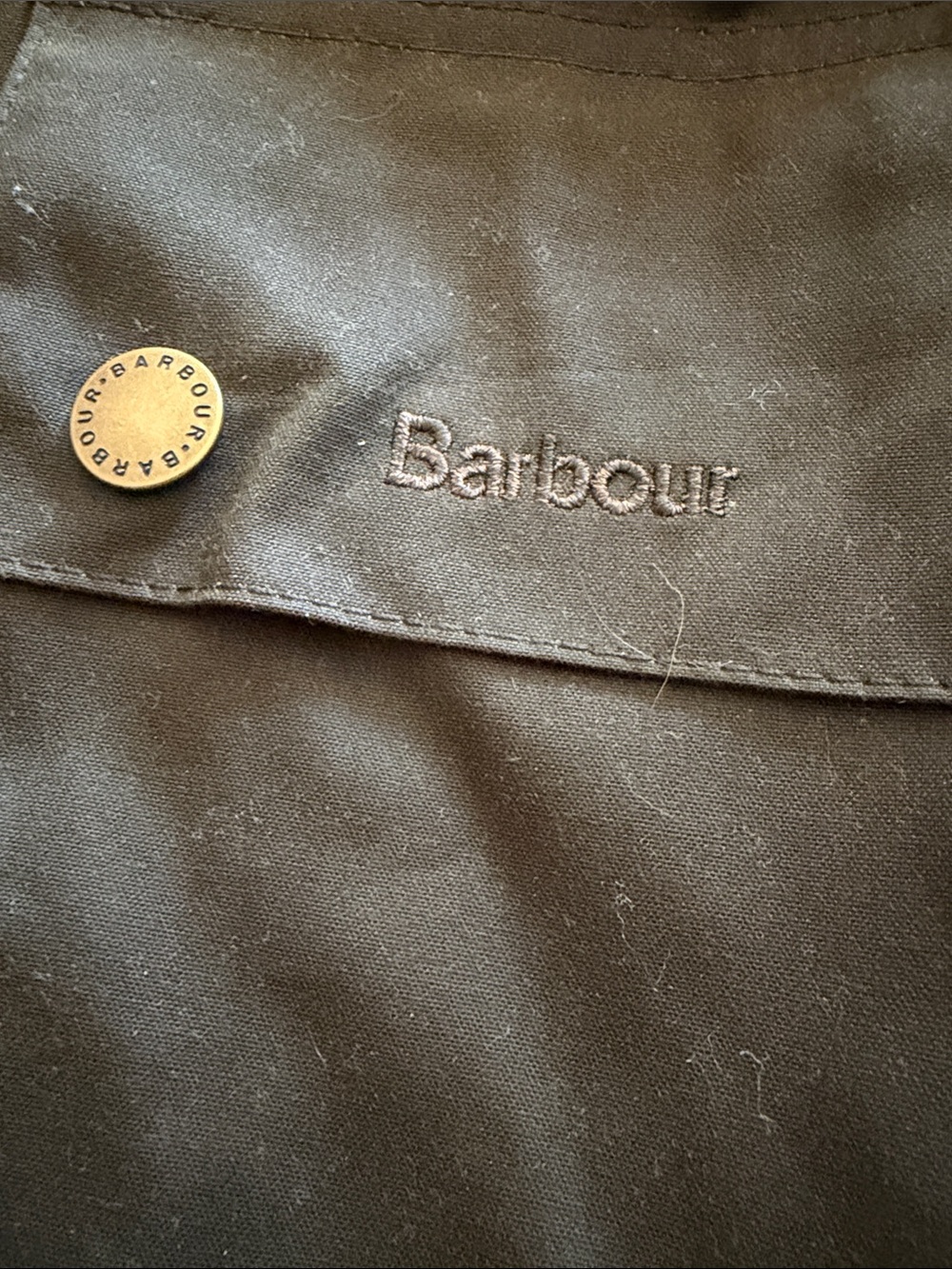 Barbour Classic Bedale Wax Jacket In Olive. Sz M. New - Picture 7 of 13